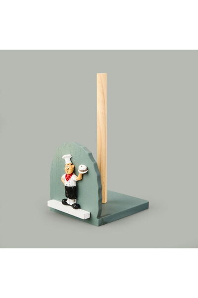 Chefstar Suport pentru prosoape din lemn Chef Star Chef - Colorat - 25x14x12 cm