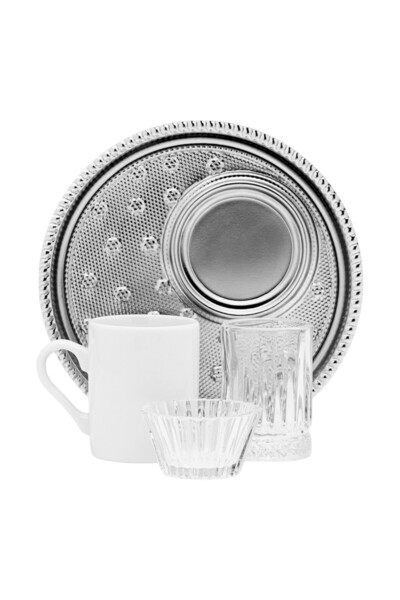 WERONY Coffee Set for Two People, 8 Pieces