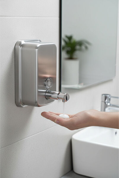 MegaVitrin موزع صابون سائل من تيما، 500 مل |   موزع من الفولاذ المقاوم للصدأ ...