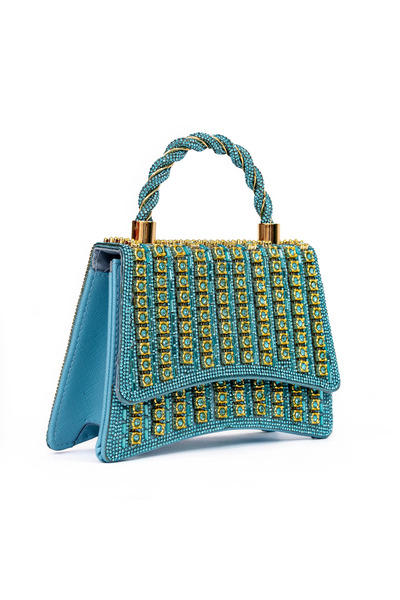 mei Handbag 040 Turquoise