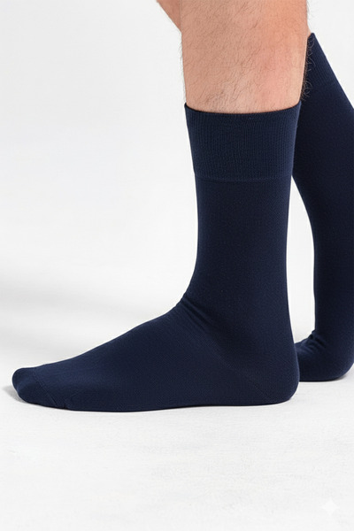 HRN Textile 7-Piece Men's Bamboo Long Socks