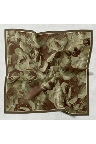 Bonjela Cotton Soft Scarf Hand-Sewn Dream Rose Pattern