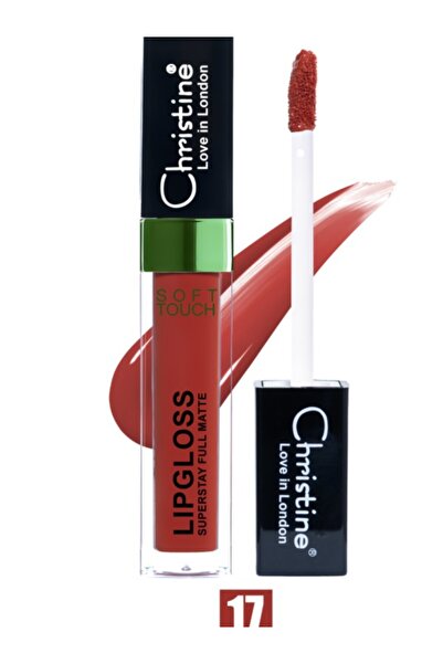 Christine Christine Matte Liquid Lipstick CH2025-17, 1+1 Free Offer