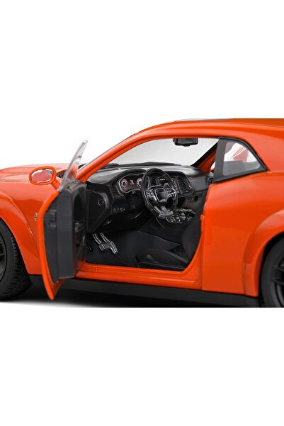 Solido 2023 Dodge Challenger R/T Scat Pack Widebody #01 "Hazzard Tribute" Orange 1/18