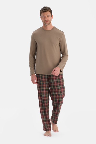 Dagi Plaid Woven Pants