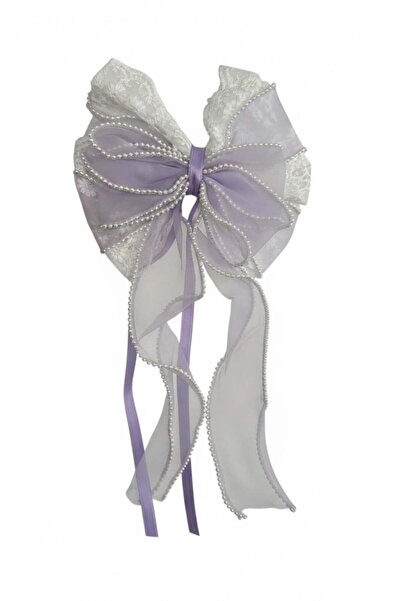 TAKIŞTIR Purple Color Ribbon Figured Vending Machine Buckle