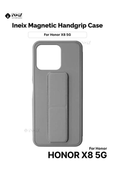 ineix 3-in-1 Magnetic Wrist Strap Hand Grip with Stand Case Cover for Honor X...