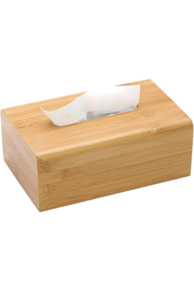 Generic Bamboo Tissue Box Cover (Sliding Bottom) JFH-778