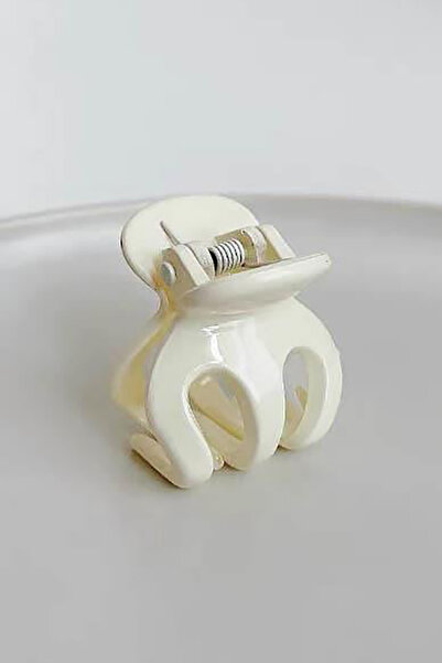 TAKIŞTIR Μίνι αγκράφα σε κρεμ χρώμα