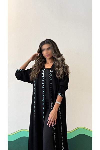 AYA - MW1716 - Summer abaya with cool fabric and hand embroidery