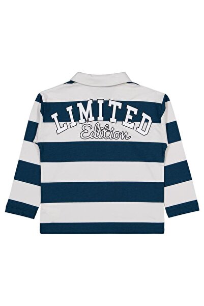 Civil Boys Lımıted Baskılı Çizgi Emp. 6-9 Yaş Sweatshirt - Gri 7-8 Yaş