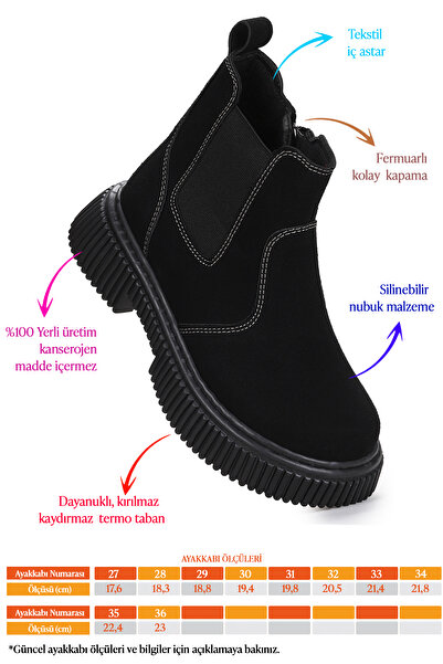 Kiko Kids Penka Zippered Boys' Casual Boat Shoes