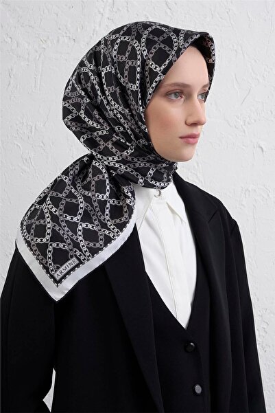 Armine Κλασικό Με σχέδιο Κασκόλ Pure Μετάξι Twill 9410D 89