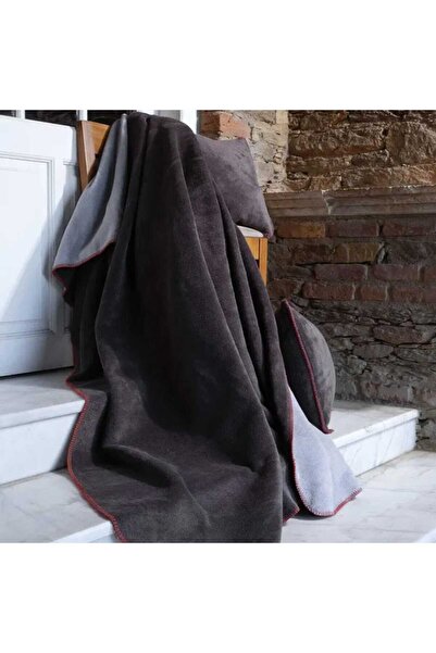 Home Double-Sided Plain Cotton Blanket for Two 200 x 220