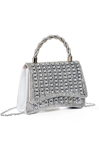 mei Handbag BZ150 Silver