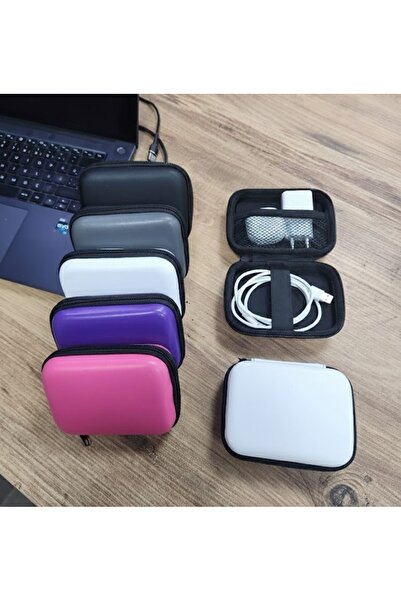 BestÇanta Organizer Mini Çanta, Şarj Aleti, Mini Kulaklık, Kablo, Bellek, SD ...