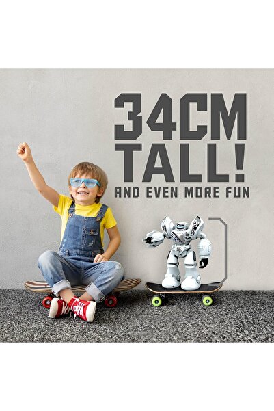 Silverlit Robo Blast Large Interactive Robot, 34 cm, Programmable, Dart-Blasting