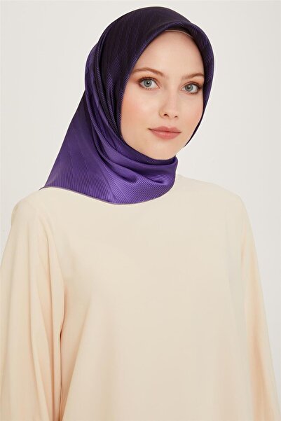 Armine Tivil Silk Scarf Ist 9237 - 36 Purple Mixed Pattern