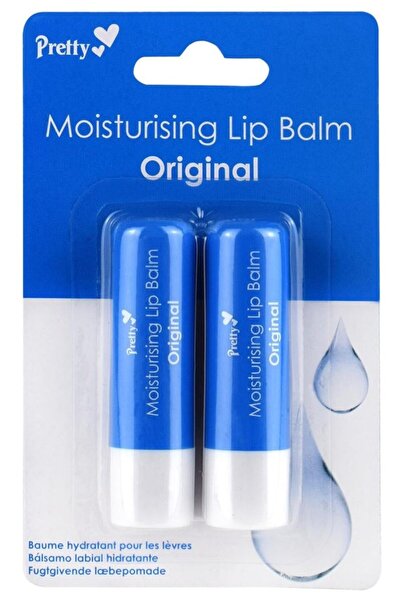 Pretty Moisturising Lip Balm Twin Pack Original
