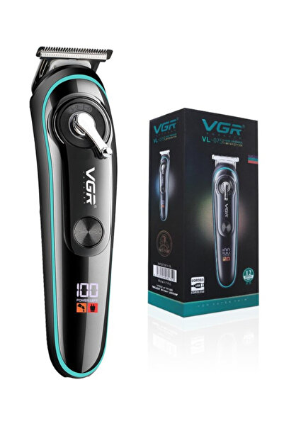 OEM Trimmer profesional de tuns VGR V 075 cu afisaj LED si 4 piepteni