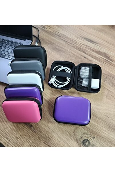 BestÇanta Organizer Mini Çanta, Şarj Aleti, Mini Kulaklık, Kablo, Bellek, SD ...