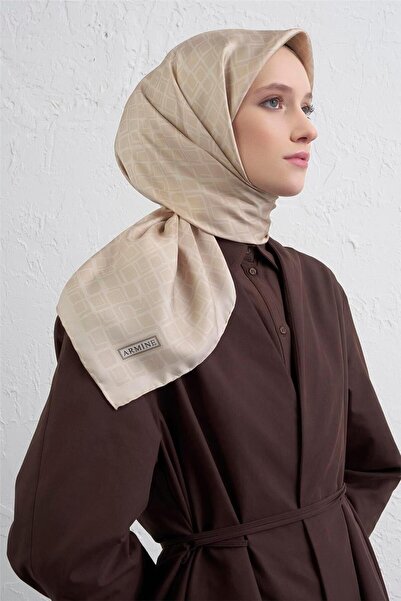 Armine Saf İpek Sura Eşarp 9438D 53