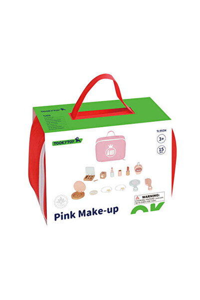 Tooky Toy Set de machiaj din lemn pentru jocuri de rol