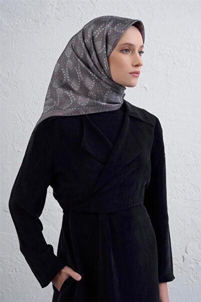 Armine Eșarfă clasică cu model Pure mătase Twill 9410D 88