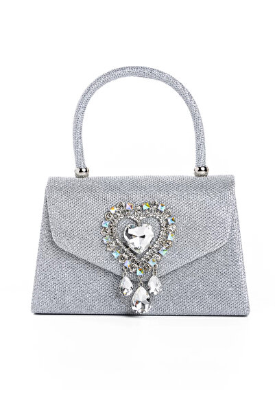 mei Handbag BZ160A Silver
