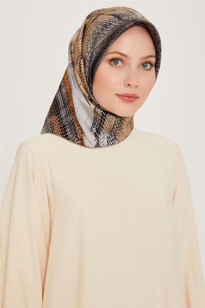 Armine بنقشة مجردة تويل سيف حرير إيشارف 9236D 32