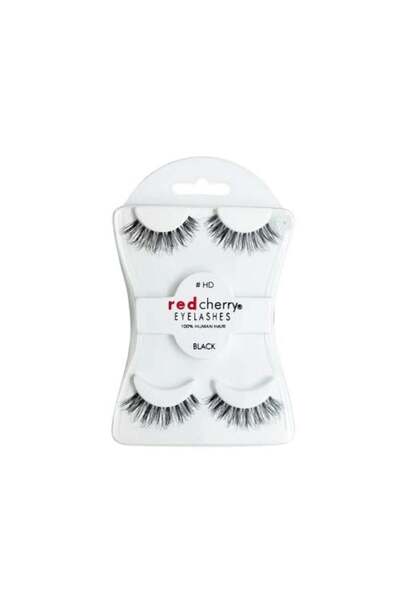 Red Cherry HD Black Eyelash Set - 2 Pairs