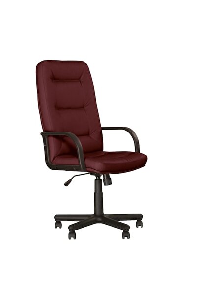 Ergonica Scaun directorial BUSINESS, piele ecologică bordo