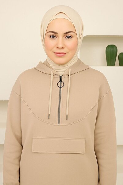 ECESSA FASHİON Hijab Casual Style Sport Two-Piece Set