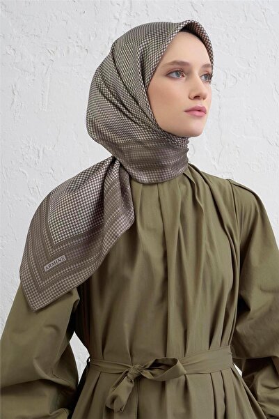 Armine وشاح كلاسيكي منقوش سيفت حرير تويل 9404D 87