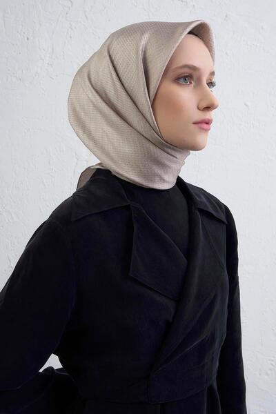 Armine Eșarfă din twill de mătase pură cu model abstract 9415D 07