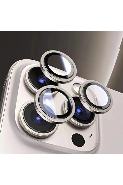nexiva iPhone 17 Pro Silver Sapphire Camera Protector Lens Anti-Static Full Protection
