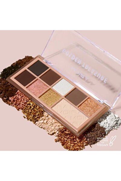 MOİRA لوحة ألوان الصبغة المضغوطة جولدن تريجر