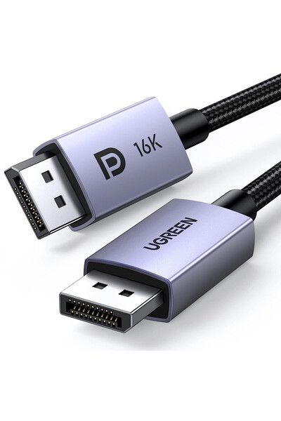Ugreen Cablu DisplayPort 16K 2.1 DP2.0 40Gbps 8K@240Hz, 1m, 15383