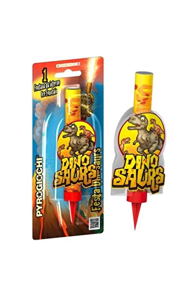 Pyrogiochi Sclipici pentru tort cu dinozauri pentru copii
