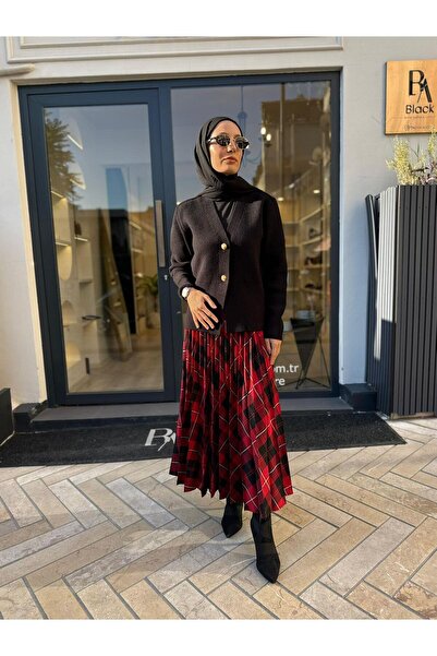 TERZİ DÜKKANI Td4327 Silva Women's Cardigan Black