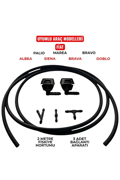 oemco FİAT SU FİSKİYE MEME 2M HORTUM VE BAĞLANTI APARAT SETİ PALİO/DOBLO/MARE...