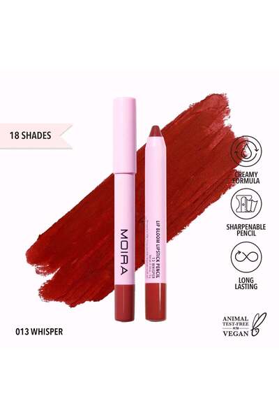 MOİRA قلم أحمر الشفاه ليب بلوم (013، ويسبر)