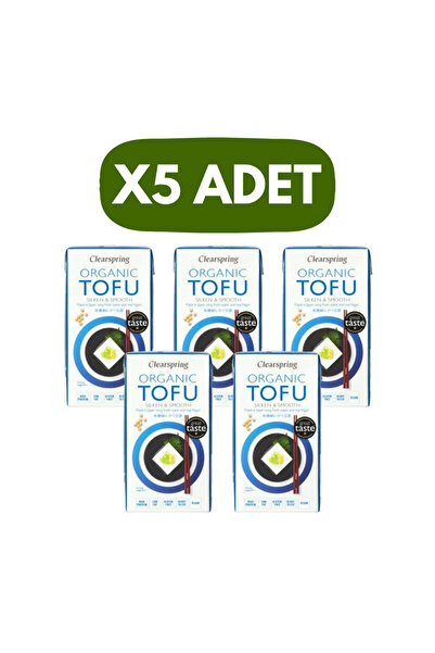 Clearspring Organik Silken Tofu 300gr X 5