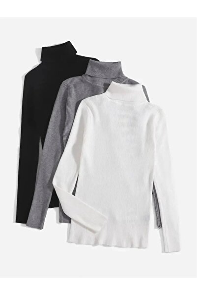 PEYORA Turtleneck Sweater Seasonal Saver Piece Cotton