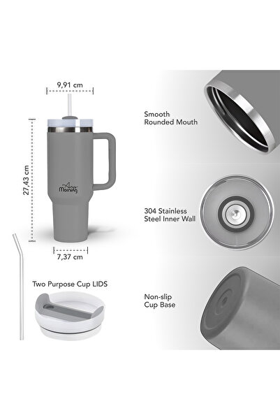 Any Morning SI2440217 Termos Mug 1200 ml Green