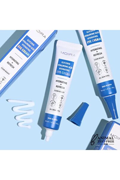 MOİRA كريم مرطب للعين بالجلسرين وحمض الهيالورونيك