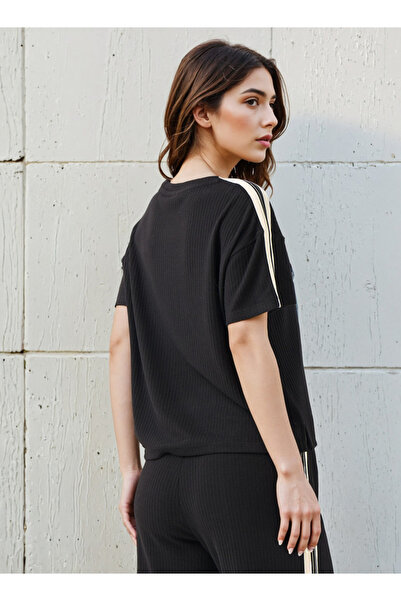 SP Characters T-shirt With Felix Embroidered Detail Viscose Blend