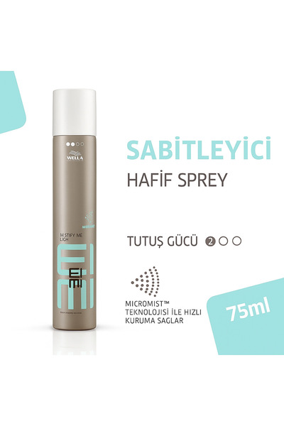 Wella Professionals Eimi Mistify Me Light Hold Fast Drying, Mikro-Mist Teknol...