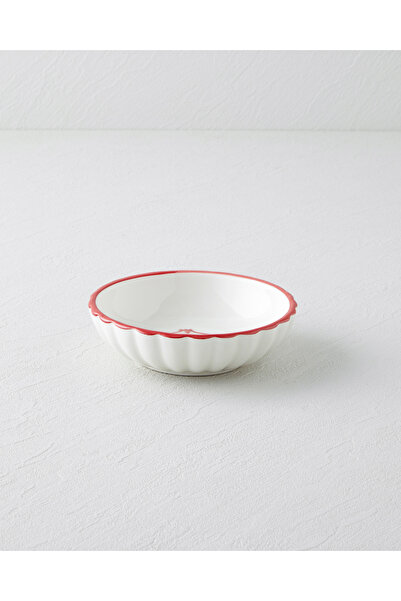English Home Etna Ceramic Snack Bowl 13 cm Red
