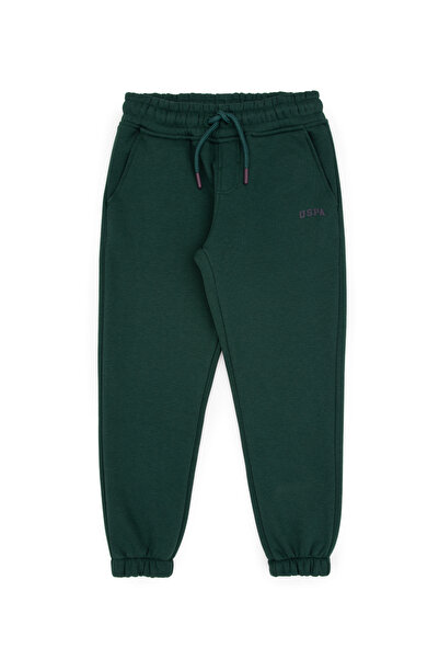 U.S. Polo Assn. Boy's Dark Green Sweatpants 50313976-Vr079
